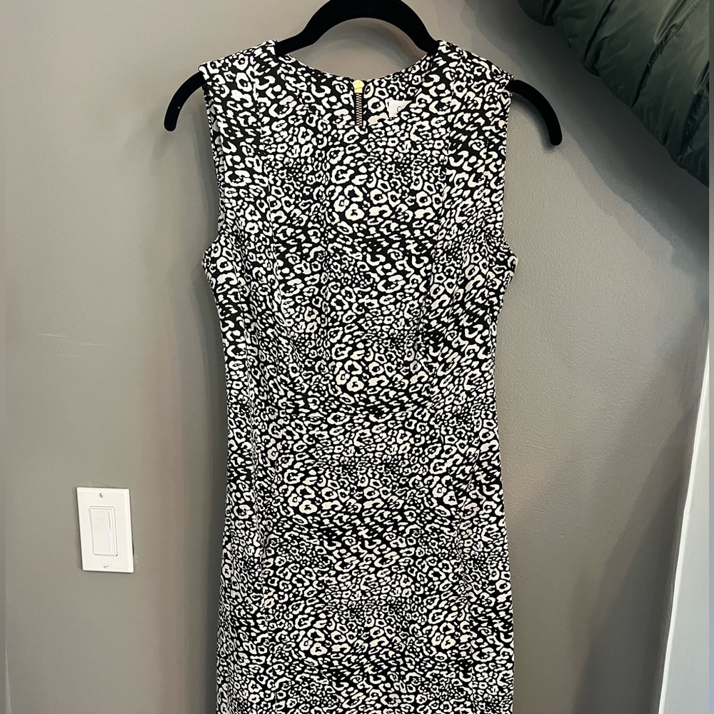 Black and white Calvin Klein dress